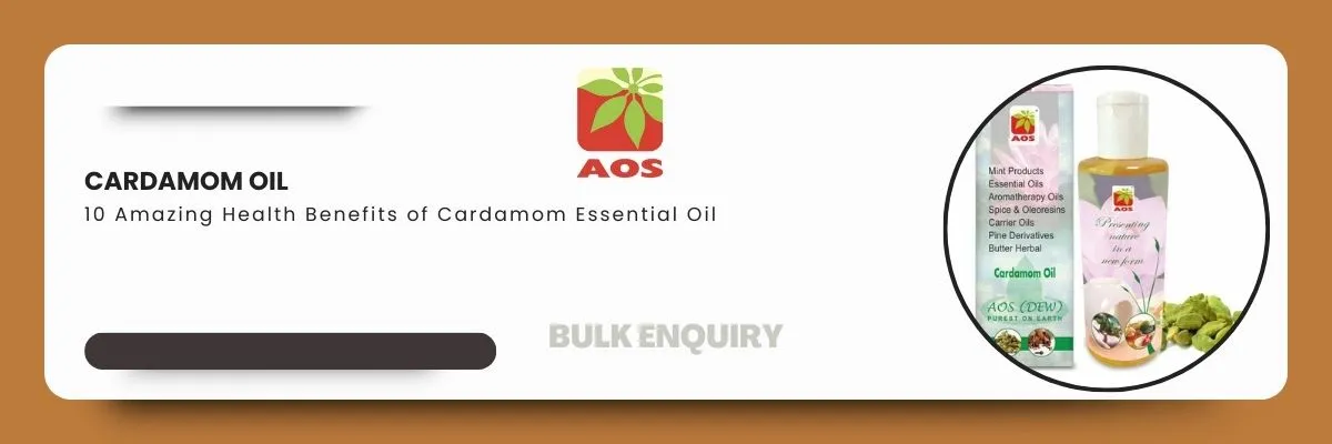 Health Benefits of Cardamom Essential Oil