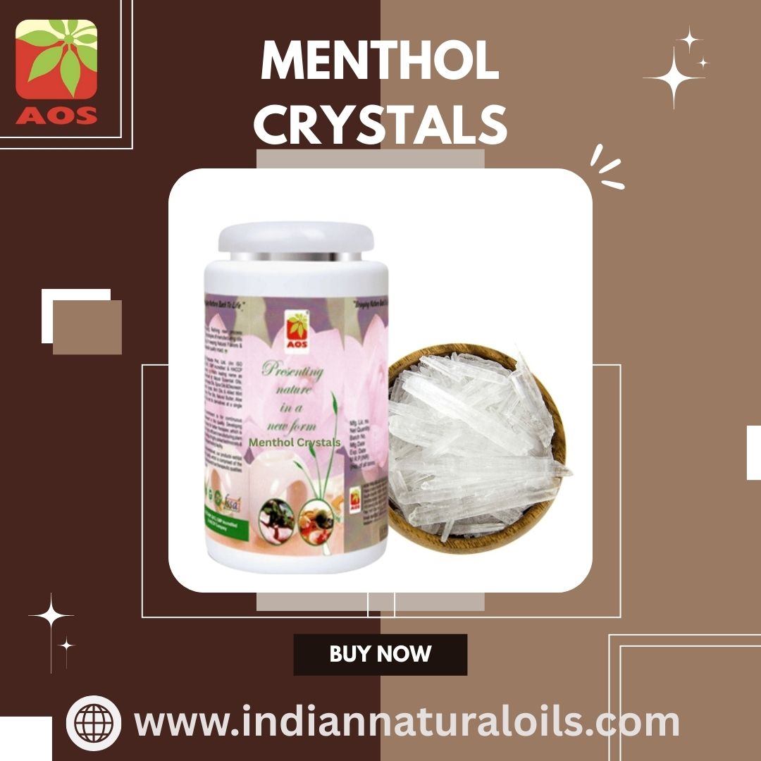 Menthol Crystals   Cosmetic, Pharma & Food Grade