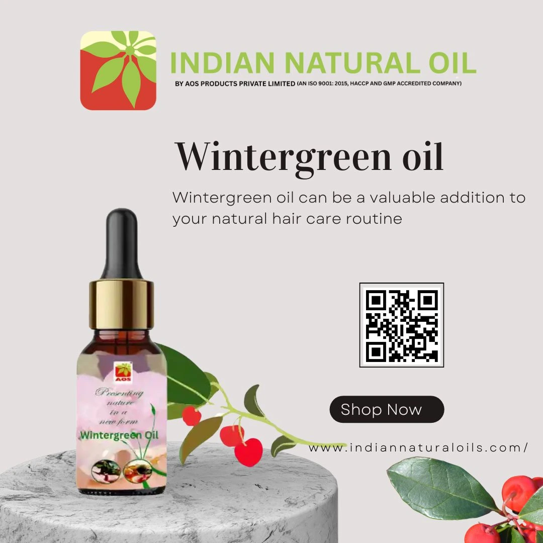 Wintergreen Oil for Hair