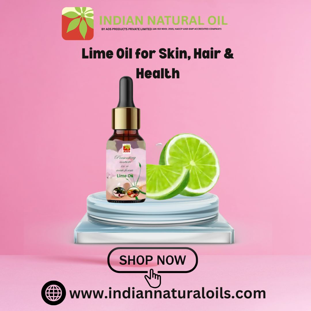 Benefits of Lime Essential Oil for Skin, Hair & Health