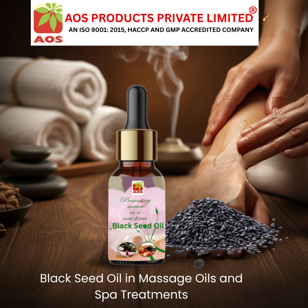 Black Seed Oil in Massage Oils and Spa Treatments