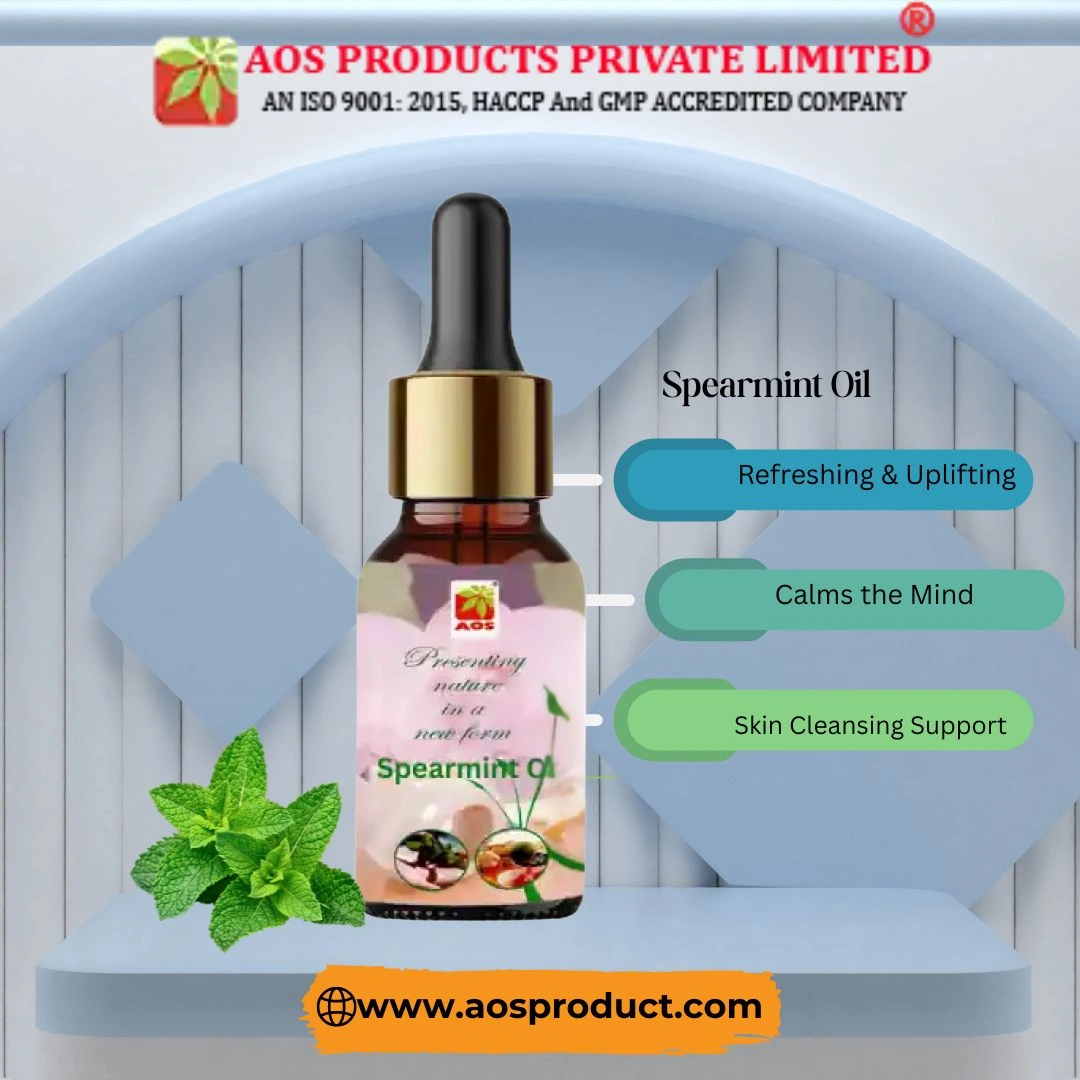 Spearmint Oil: A Refreshing Essential for Mind and Body
