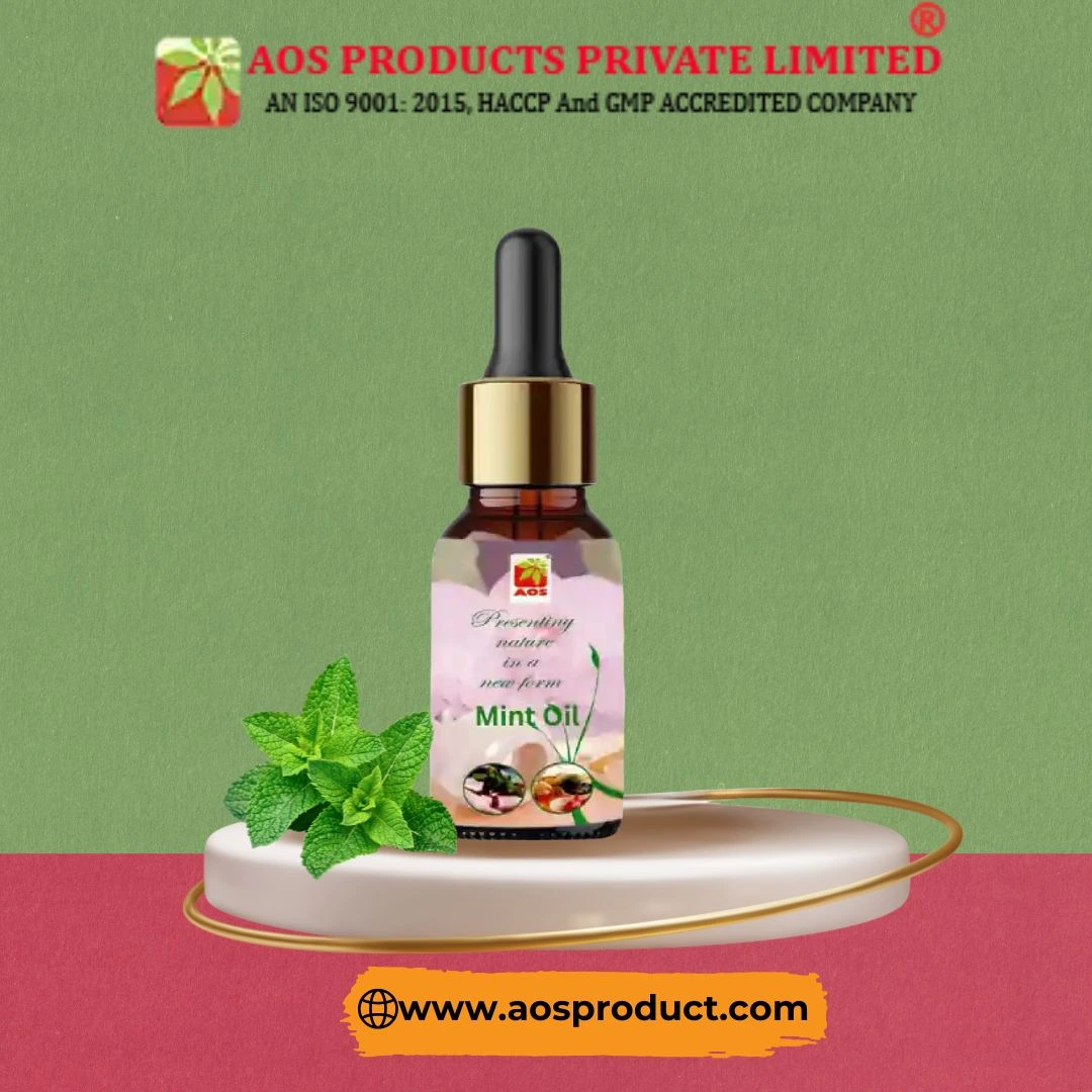 Mint Oil: A Refreshing Boost for Body, Mind, and Home
