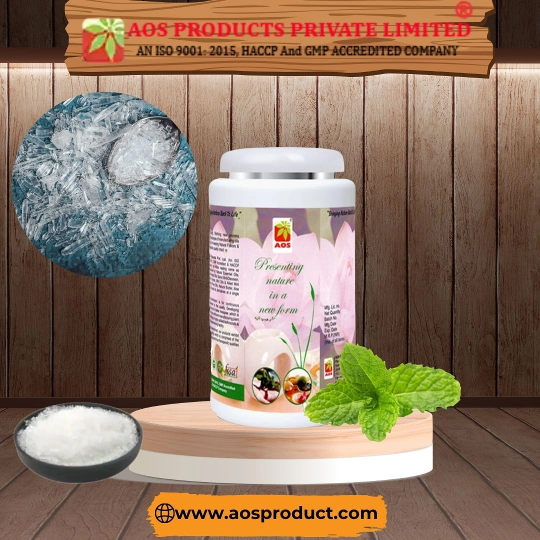 Menthol Crystals: A Refreshing Natural Remedy for Everyday Wellness