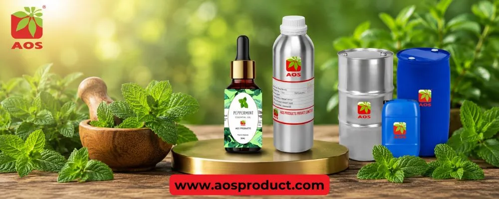Pure Peppermint Oil | IP/BP/USP Grade