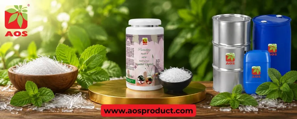 How Menthol Crystals Are Made from Mint Oil