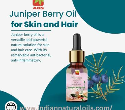 Juniper Berry Oil for Skin and Hair