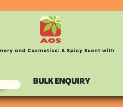 Nutmeg Oil in Perfumery and Cosmetics