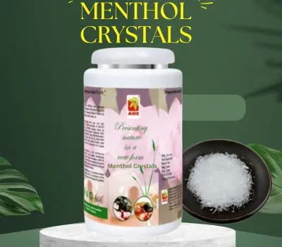 Menthol Crystals in Aromatherapy