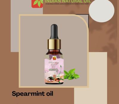 Spearmint oil for face benefits