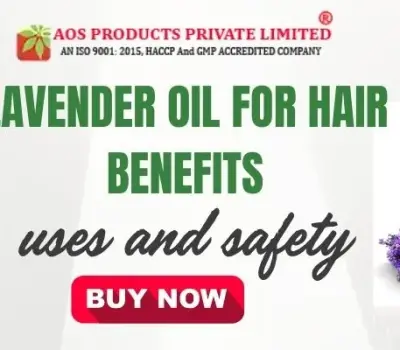 Lavender oil for hair