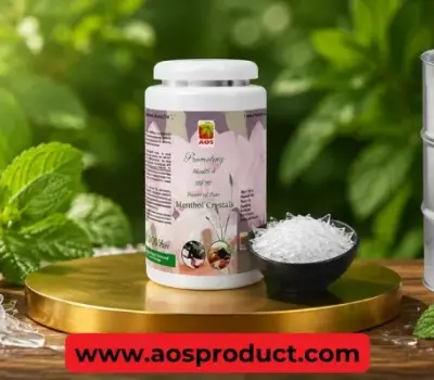 How Menthol Crystals Are Made from Mint Oil