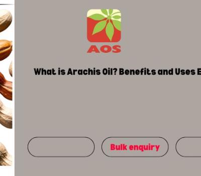 Arachis Oil? Benefits and Uses Explained