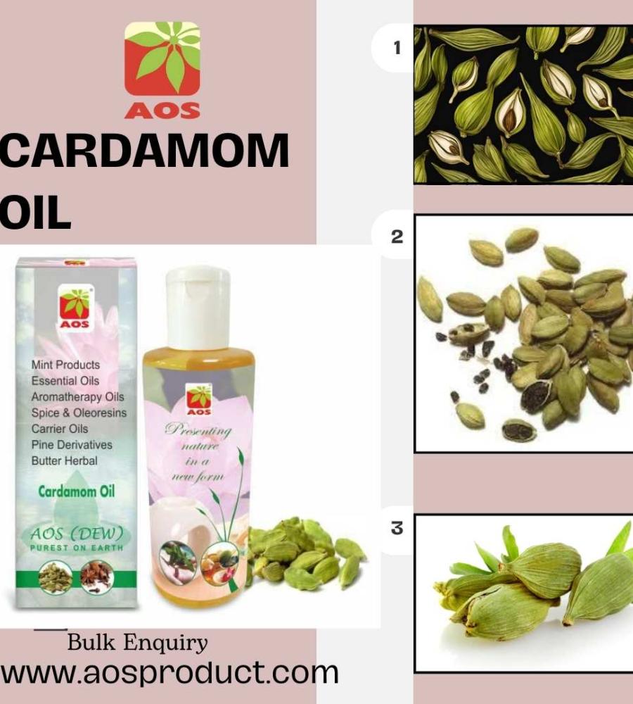 Cardamom oil manufacturer