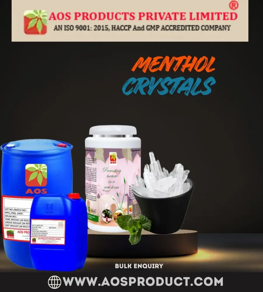 Menthol Crystals Manufacturer in USA