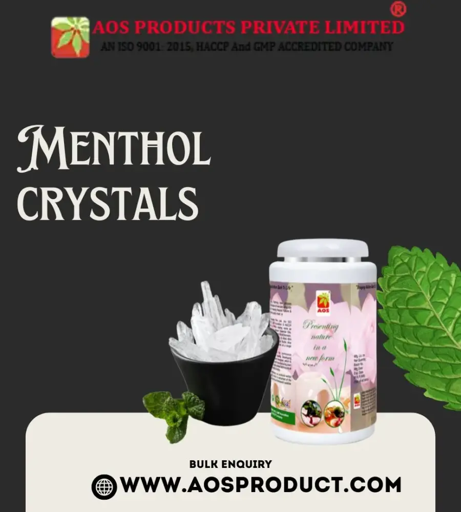 Pure Menthol Crystals Supplier in USA