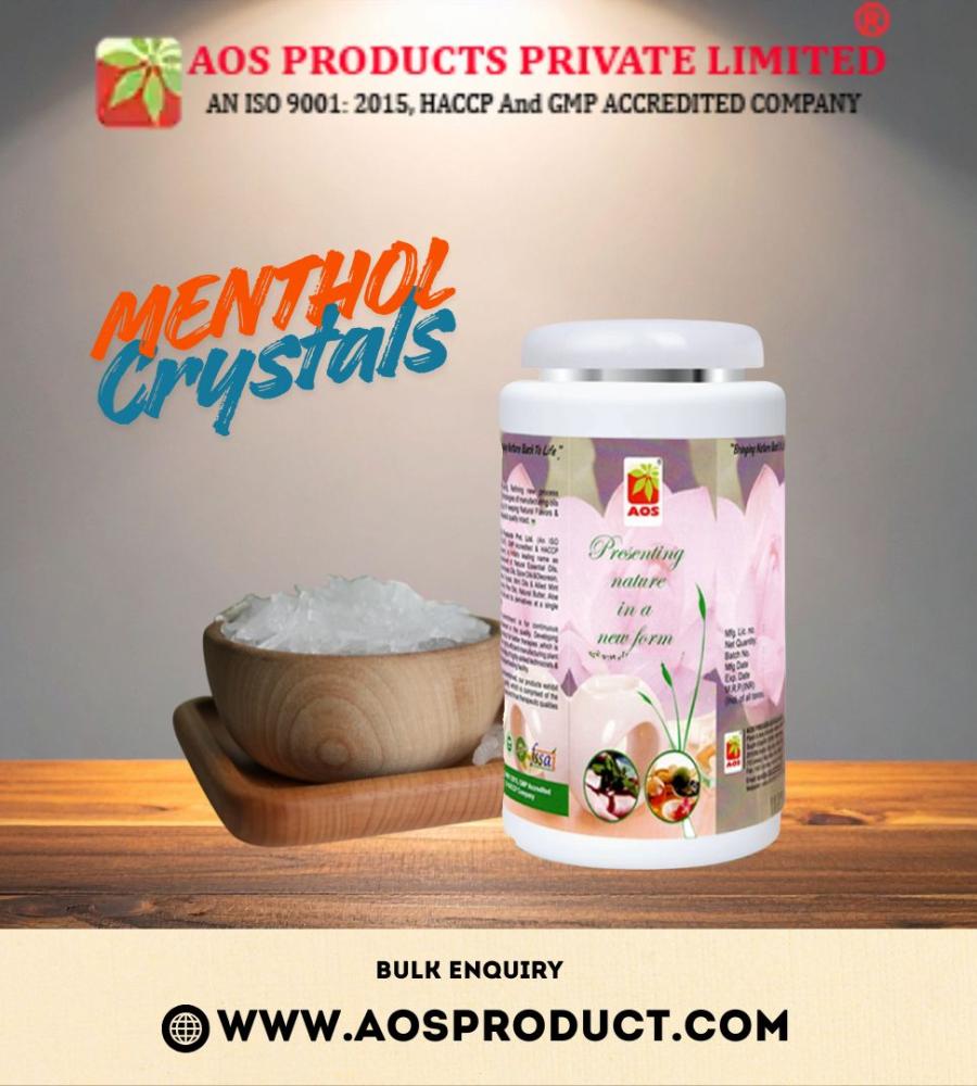 Menthol Crystals Manufacturers in Kolkata