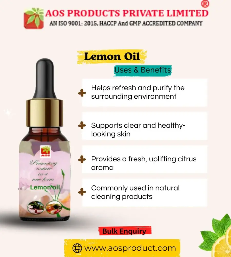 Lemon Oil Supplier in USA