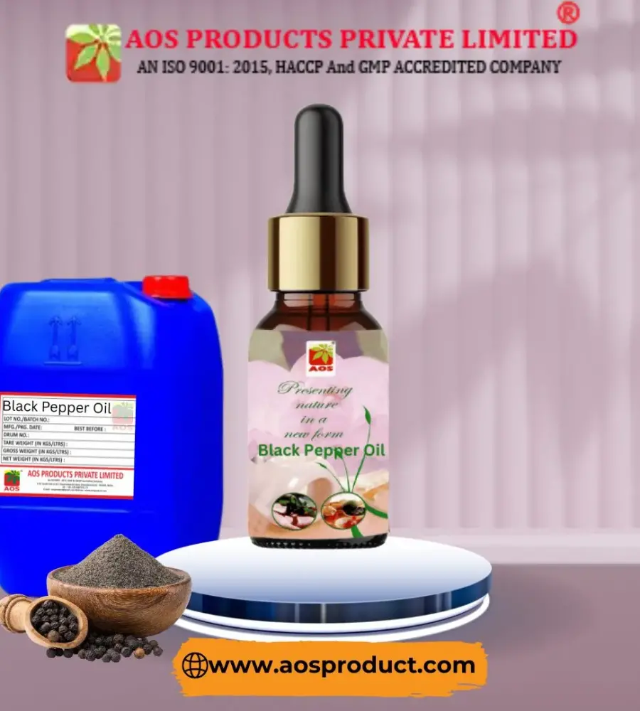 Black Pepper Oil Supplier in Singapore