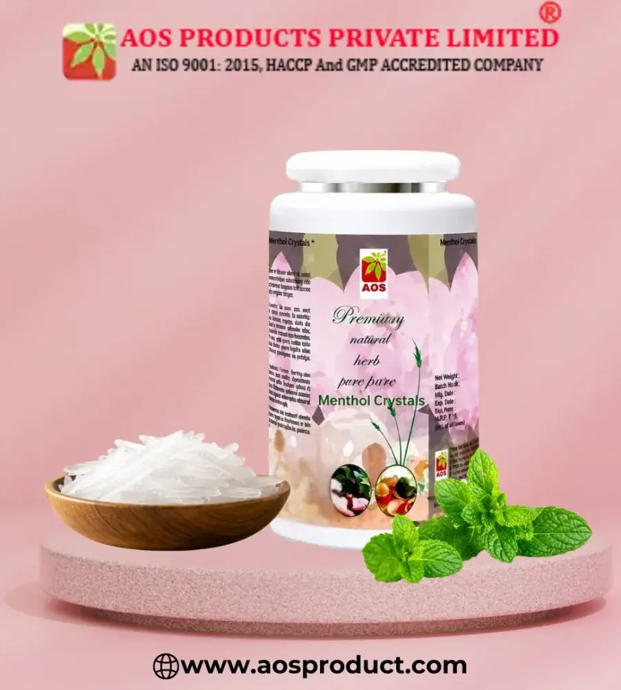 Menthol Crystals Supplier in Vietnam